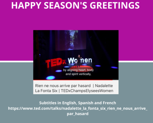 Season's Greetings with TEDX